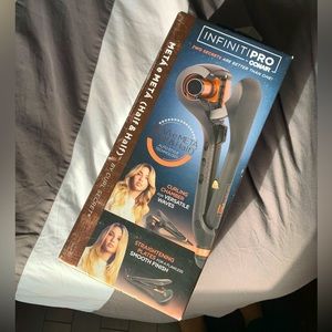 Heated hair tool: infinity pro